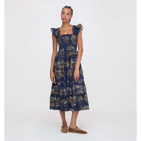Hill House Navy Equestrian Nap Dress XL - Picture 1 of 8